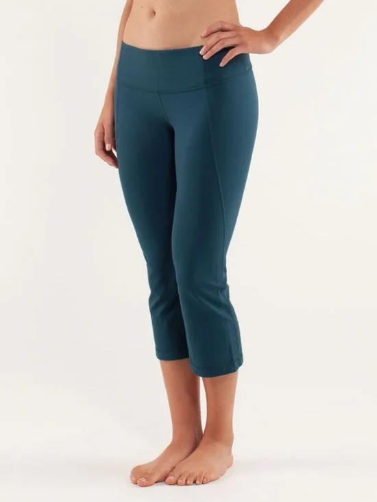 Lululemon Groove high-rise flared yoga pants submarine teal 4 - Picture 10 of 14